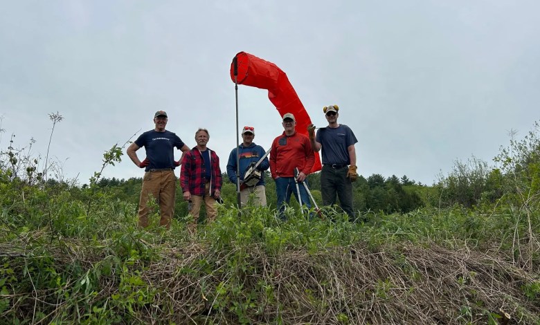 Fly-In Campgrounds Get Spring Cleanup