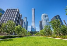Light Sport Aircraft Hits Beijing Skyscraper