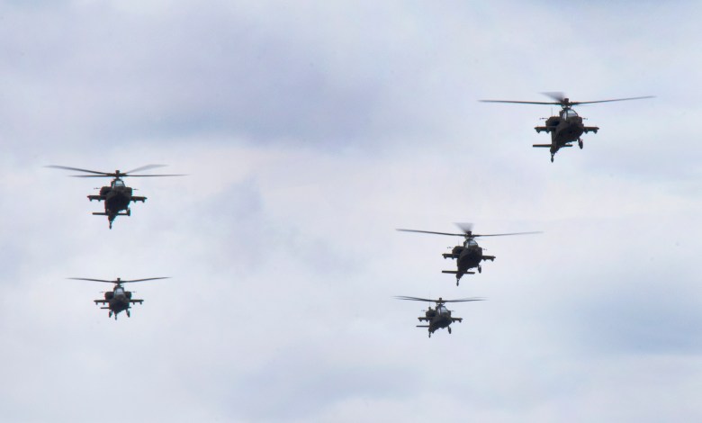 Pentagon Lifts Suspension Of Apache Pilots After Beach Flyover