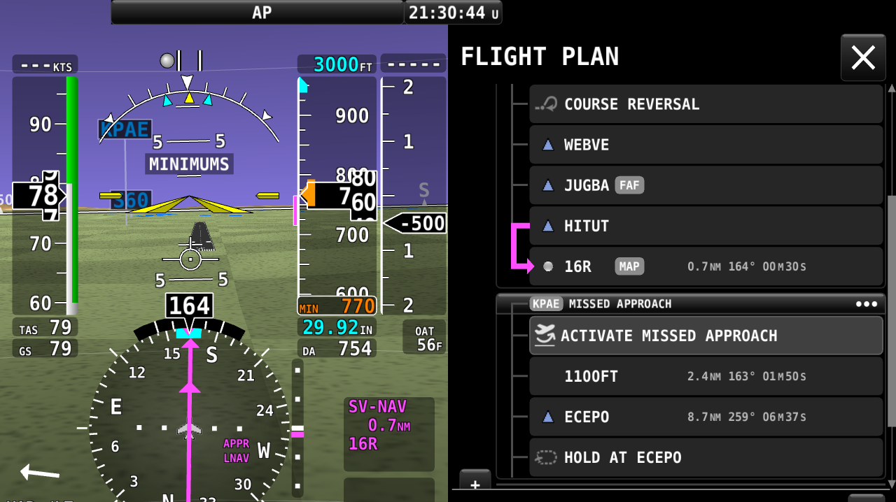 Dynon Previews Integrated IFR Navigator For SkyView HDX