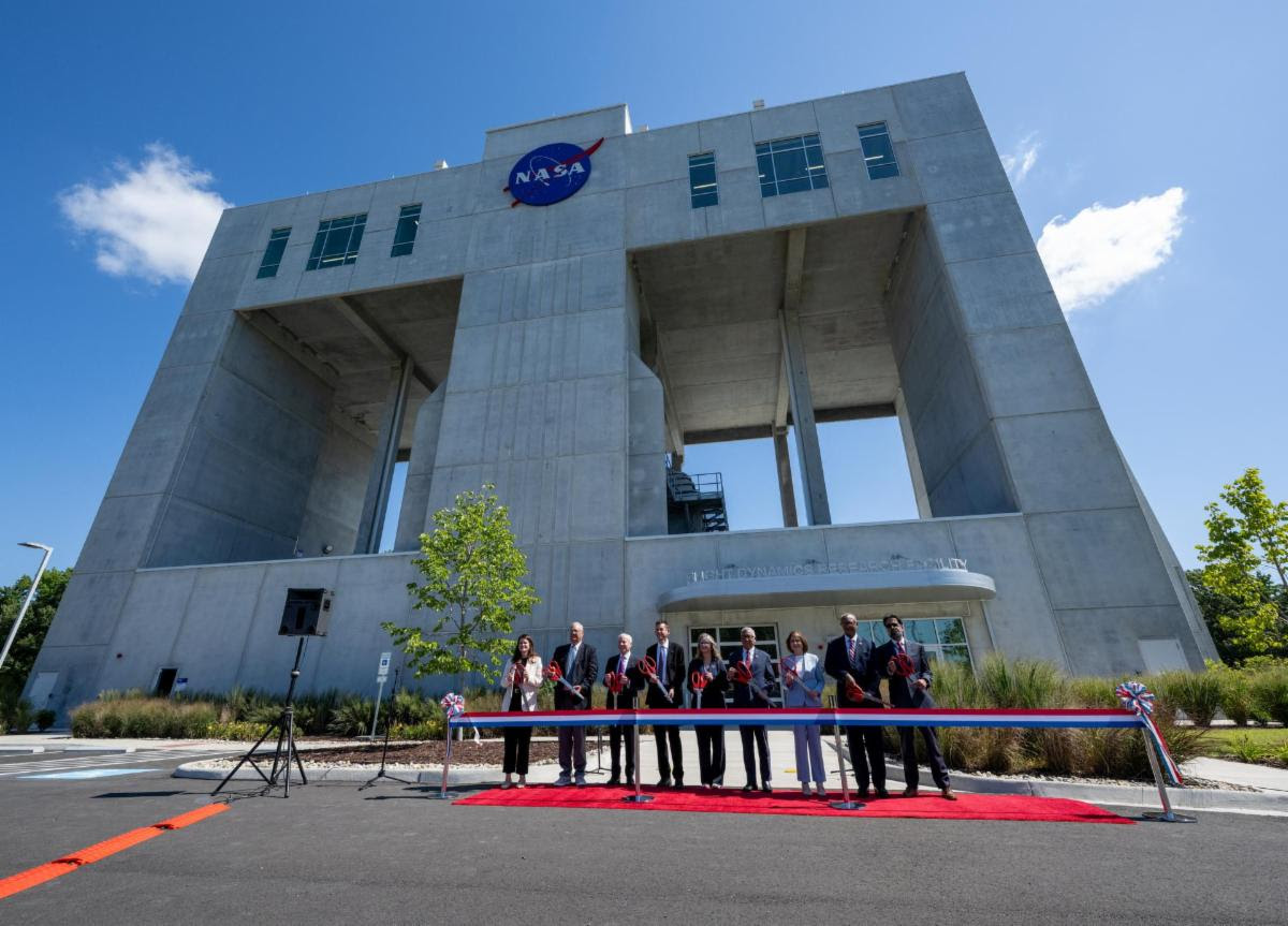 NASA Opens New Langley Wind Tunnel
