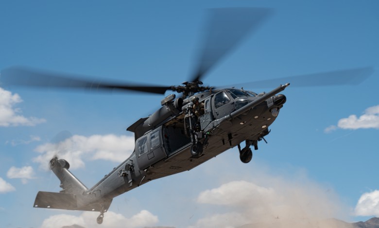 Air Force HH-60Ws Rescue Five Navy Personnel