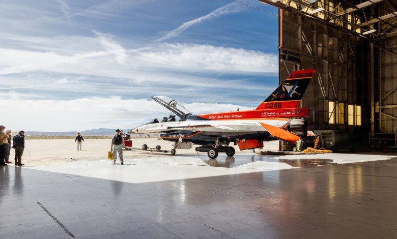 AI Flies X-62 VISTA Live-Target Intercepts
