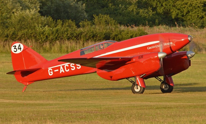 Last Airworthy Original DH.88 Involved in Accident