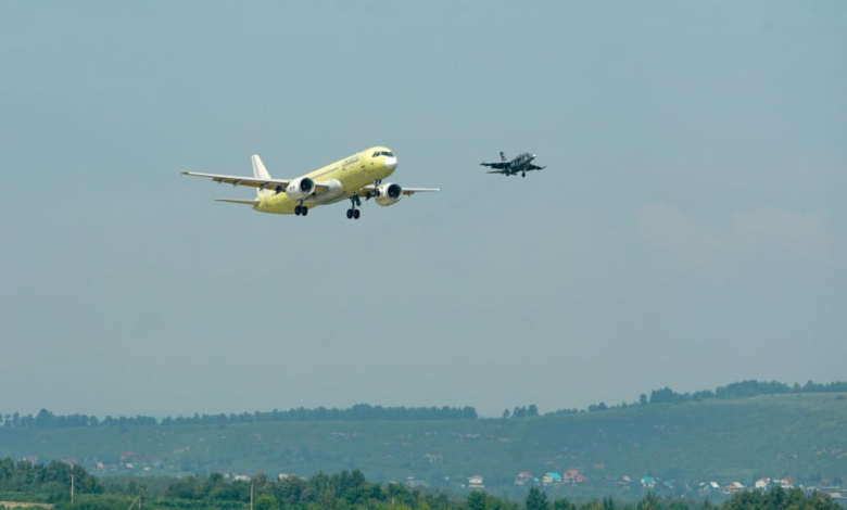 First Production Yakovlev MC-21-310 Flies