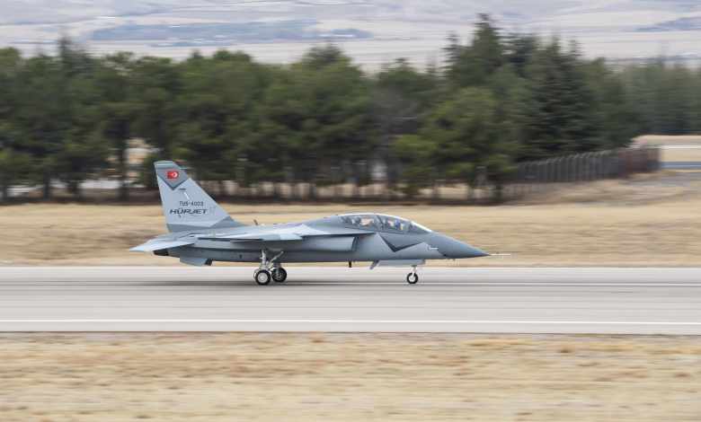 First Turkish Air Force Hürjet Takes Flight