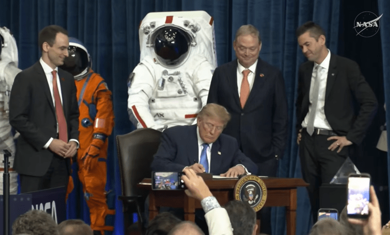 Trump Orders Plan For U.S. Space Academy