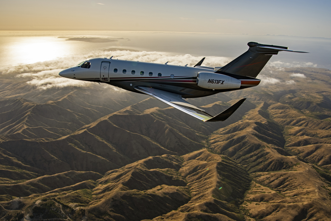 Embraer Delivers First Praetor 600E to Flexjet