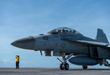 Two Aviators Eject In Carrier Landing Mishap