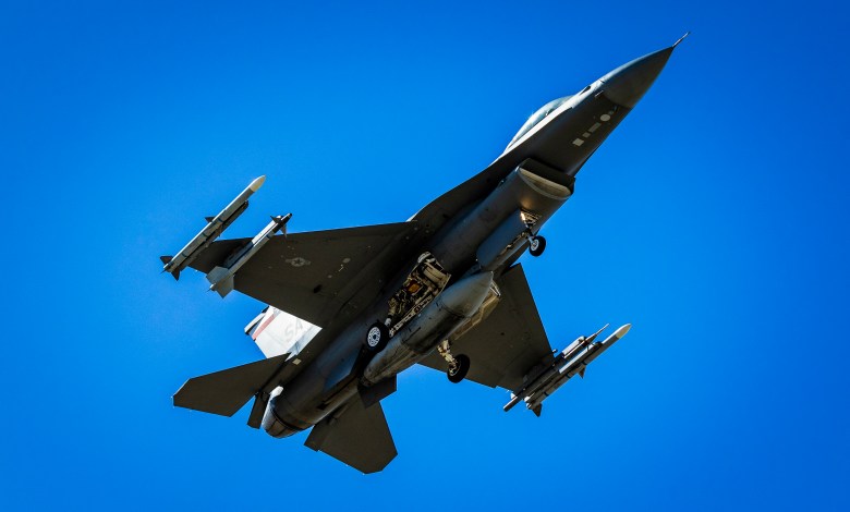 Texas Air Guard F-16 Ejects During Michigan Training Flight