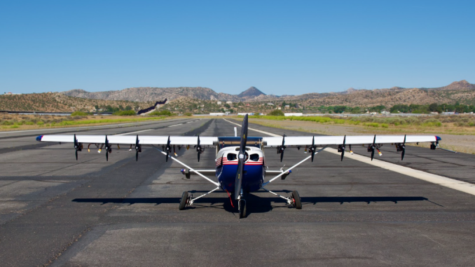 Wayfarer Tests Retractable Electric Propellers on Cessna 182