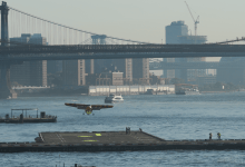 Electra Lands Fixed-Wing Aircraft at Manhattan Heliport