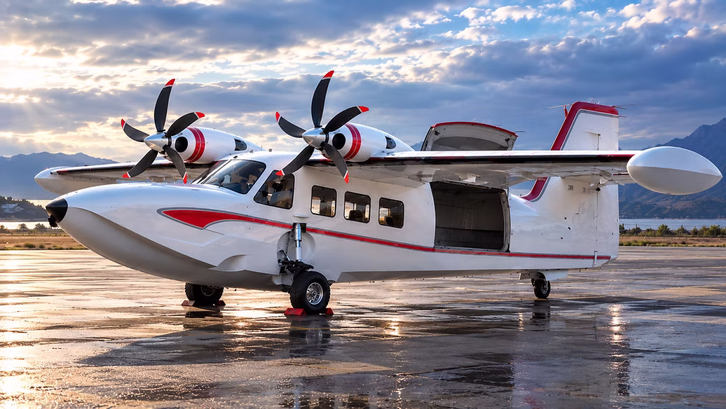 Maxwell Unveils Hybrid Amphibious Aircraft
