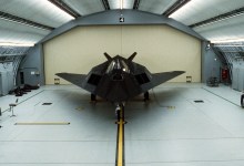 Smithsonian Puts Combat-Veteran F-117 on Display