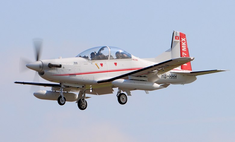 First French Pilatus PC-7 MKX Takes Flight