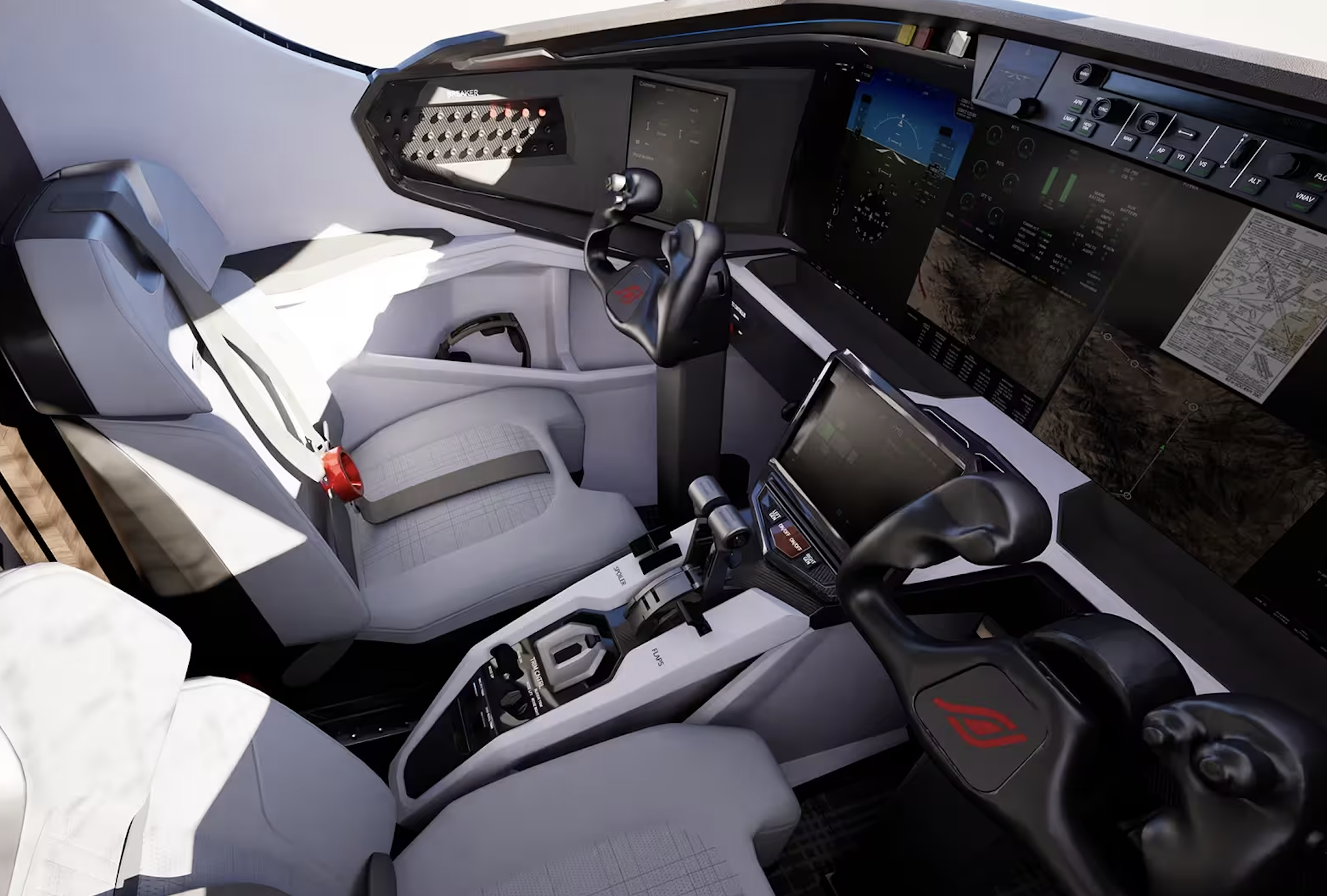 SyberJet Unveils AI-Assisted Cockpit System