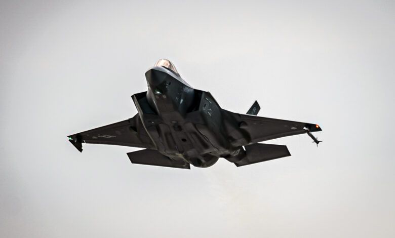 Lockheed Martin F-35 takes off