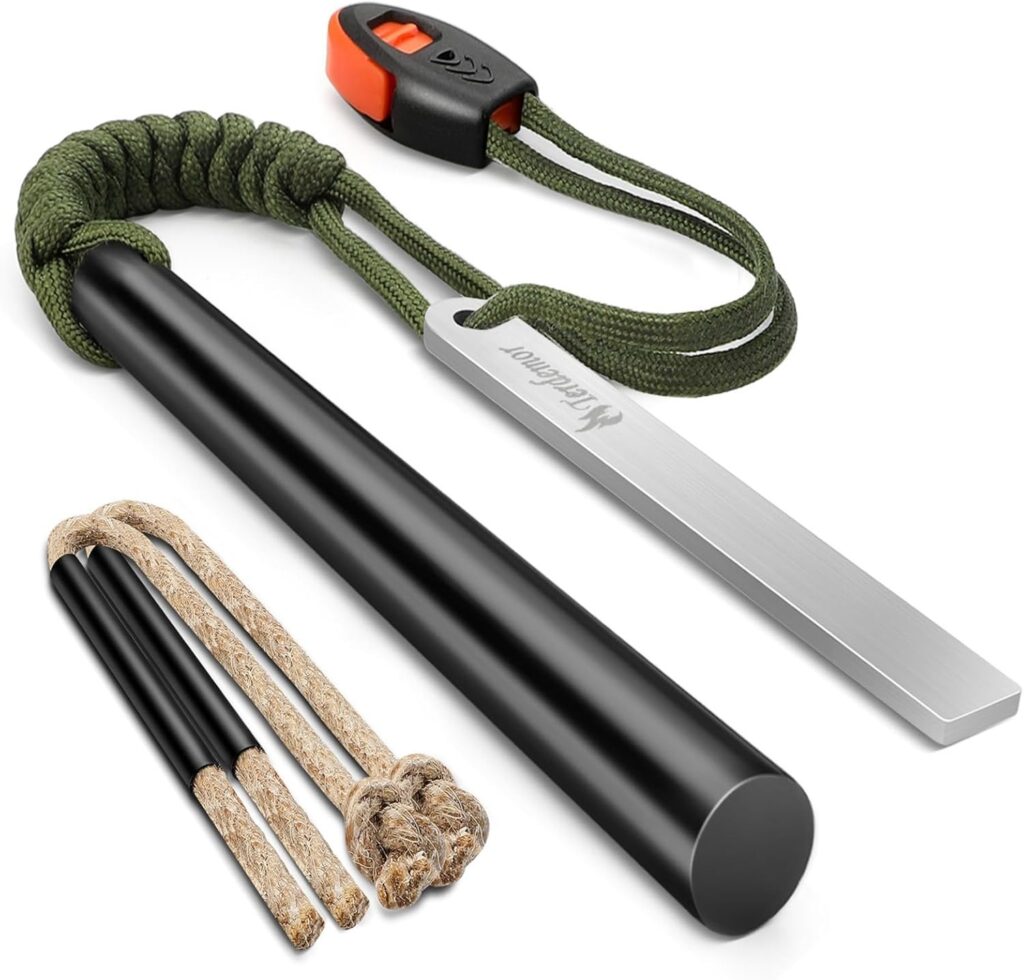 Ferro Rod Fire Starter Kit