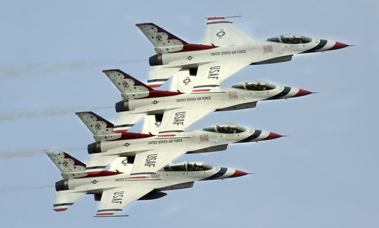 U.S. Air Force Thunderbirds Wings Over Houston Airshow