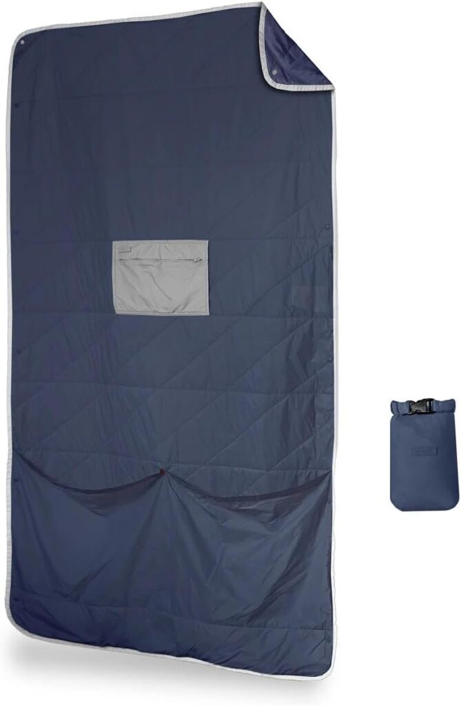 Gravel Layover Ultra-Compact Packable Down Blanket