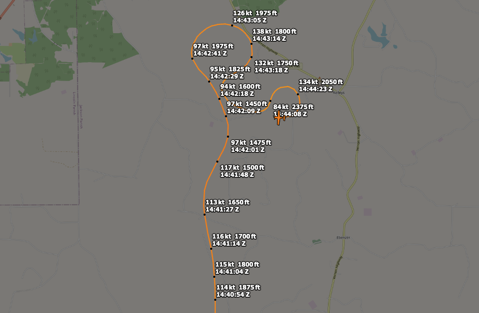 Ruston, Louisiana Cirrus SR22 crash