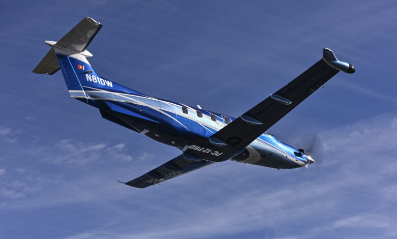 PC-12 PRO first U.S. Customer