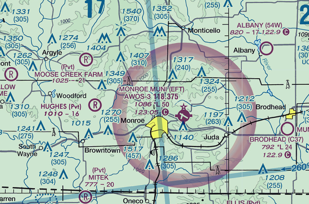 Monroe Municipal Airport KEFT
