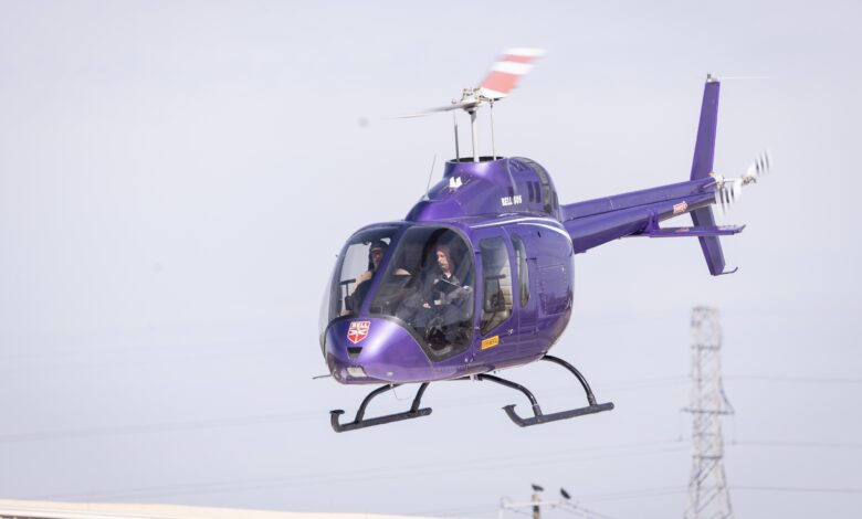 Bell 505 Logs More Than 700 Hours on Blended SAF