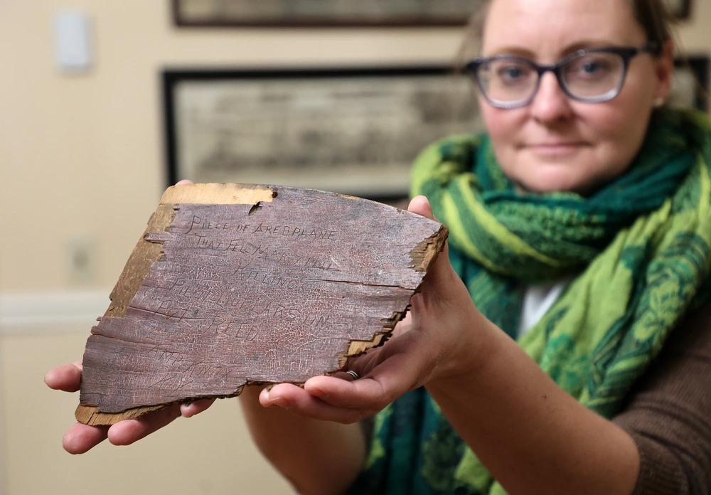 Fragment Tied To 1921 Jenny Crash Finds Its Way Back To Fort Knox