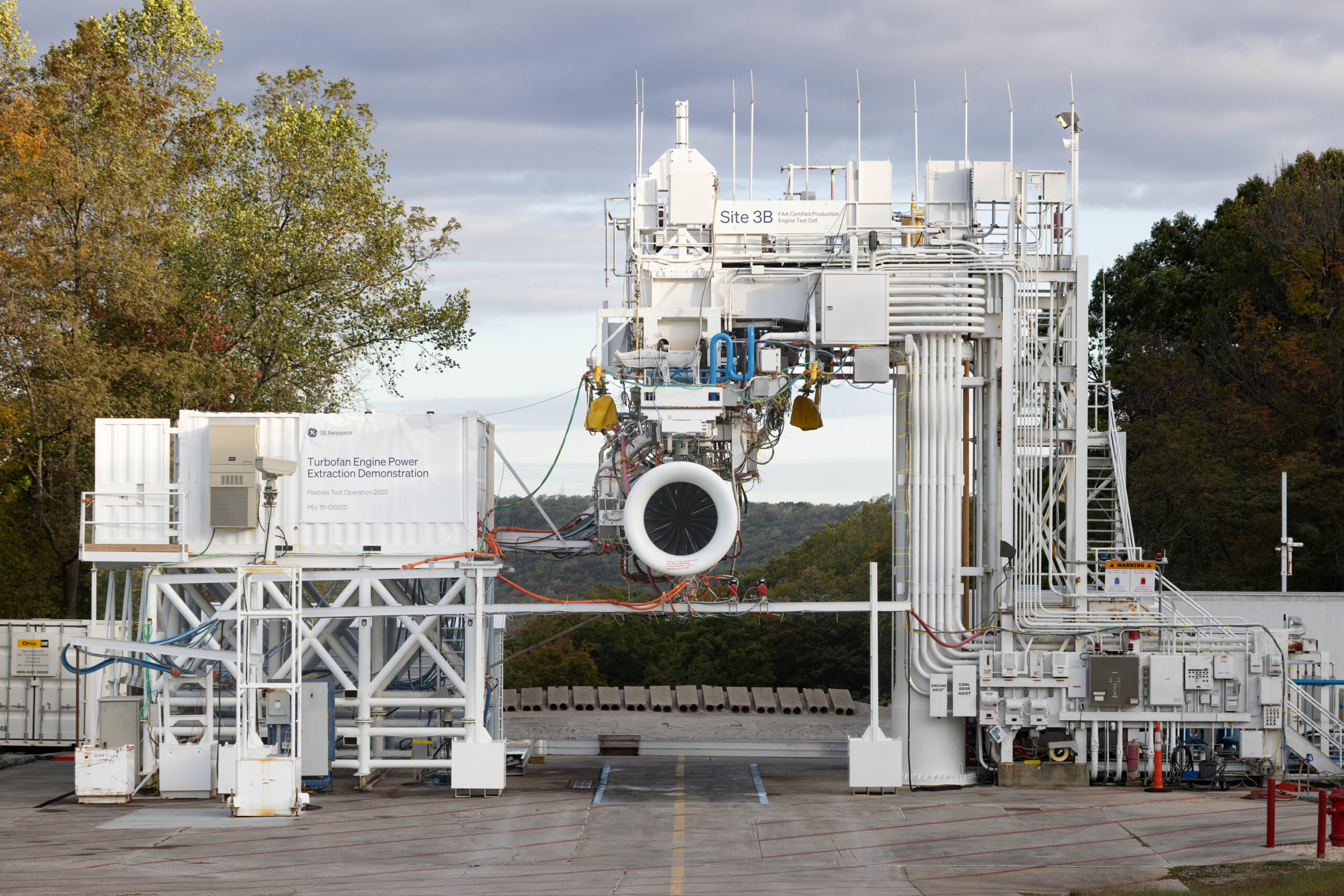 GE Aerospace Completes Hybrid Electric Turbofan Ground Test