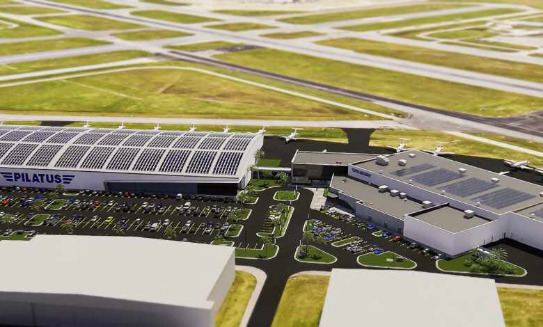 Pilatus Breaks Ground on U.S. Facility in Florida
