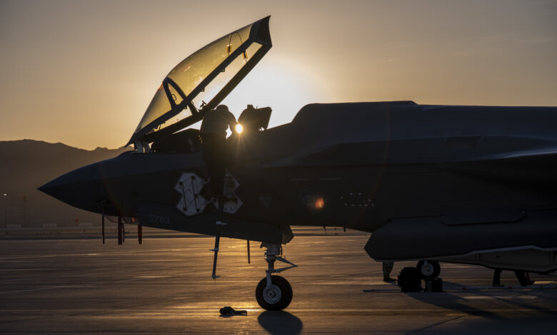 F-35 Crash in Nevada Range Leaves Pilot With Minor Injuries