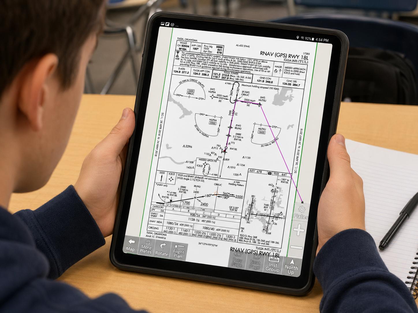 iFly EFB Adds Dispatch Training Mode For Classroom Use